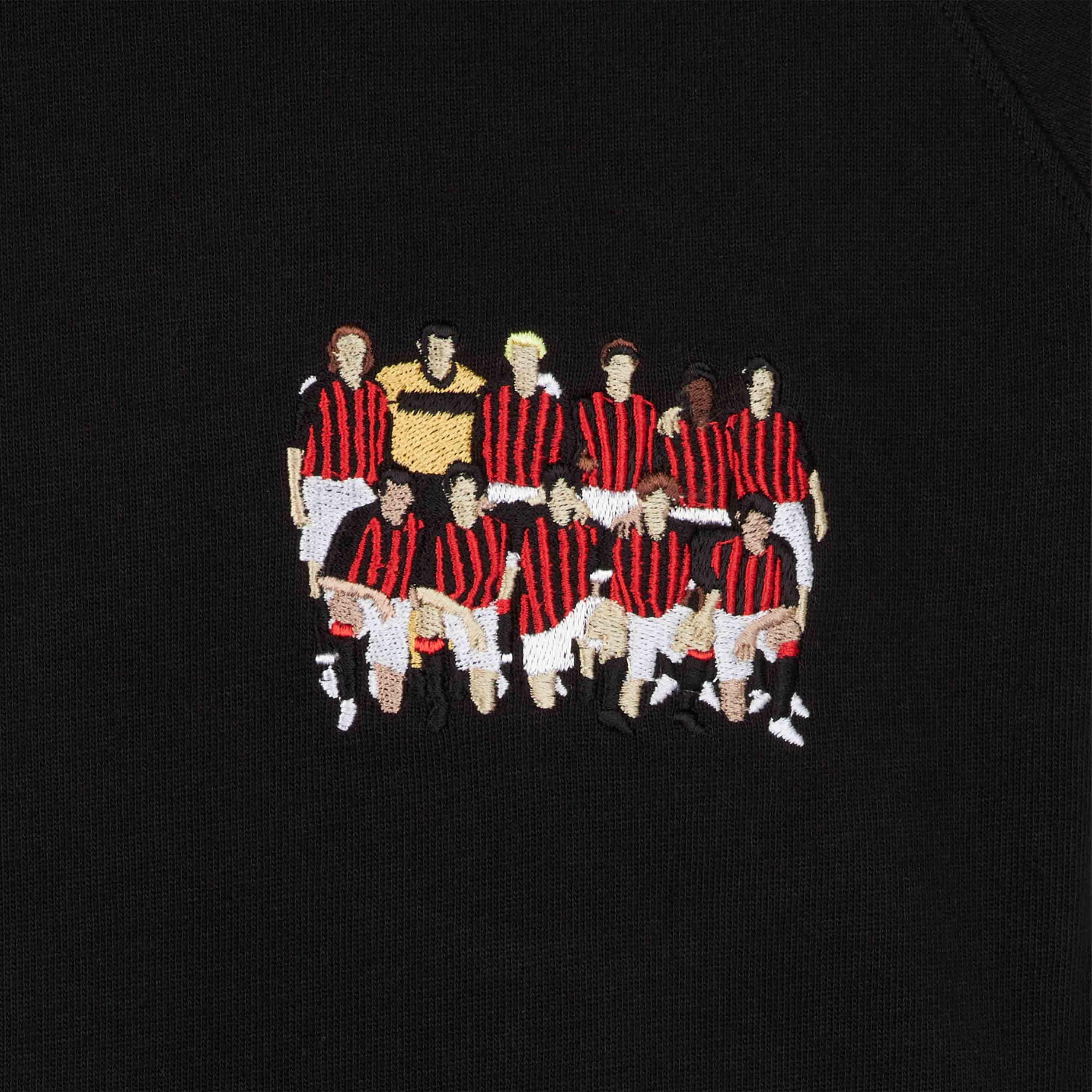 FELPA RICAMATA MILAN COPPA ITALIA RETRO COLLECTION 2003 - Image 3