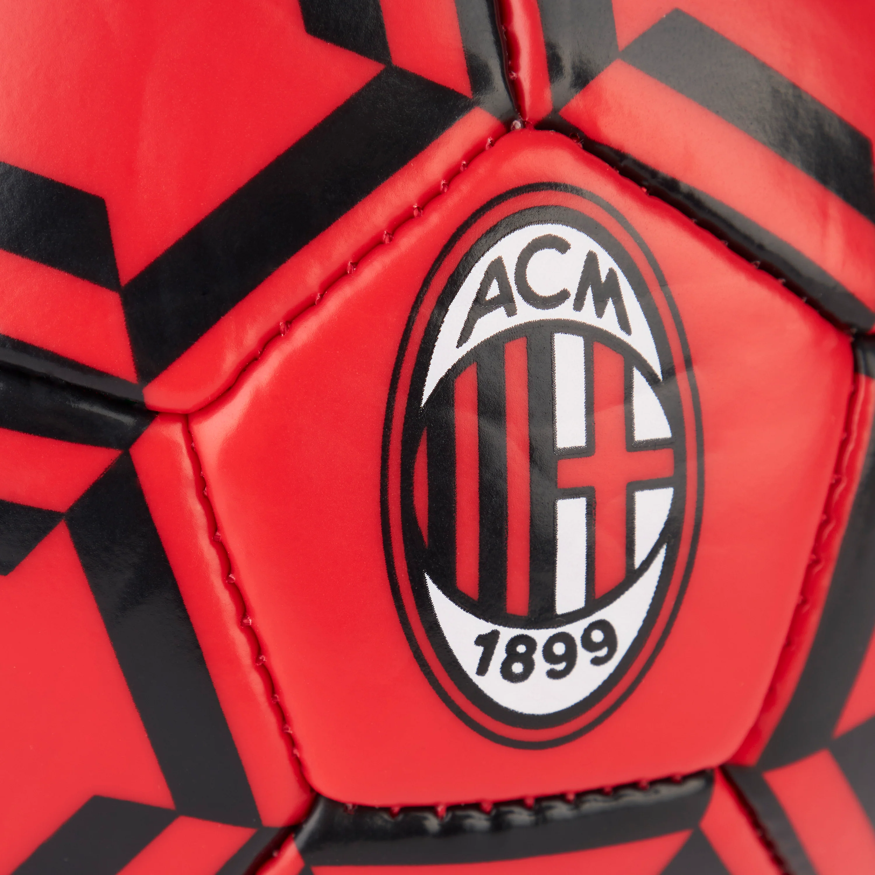 PALLONE MILAN ROSSO CON LOGO - Image 3
