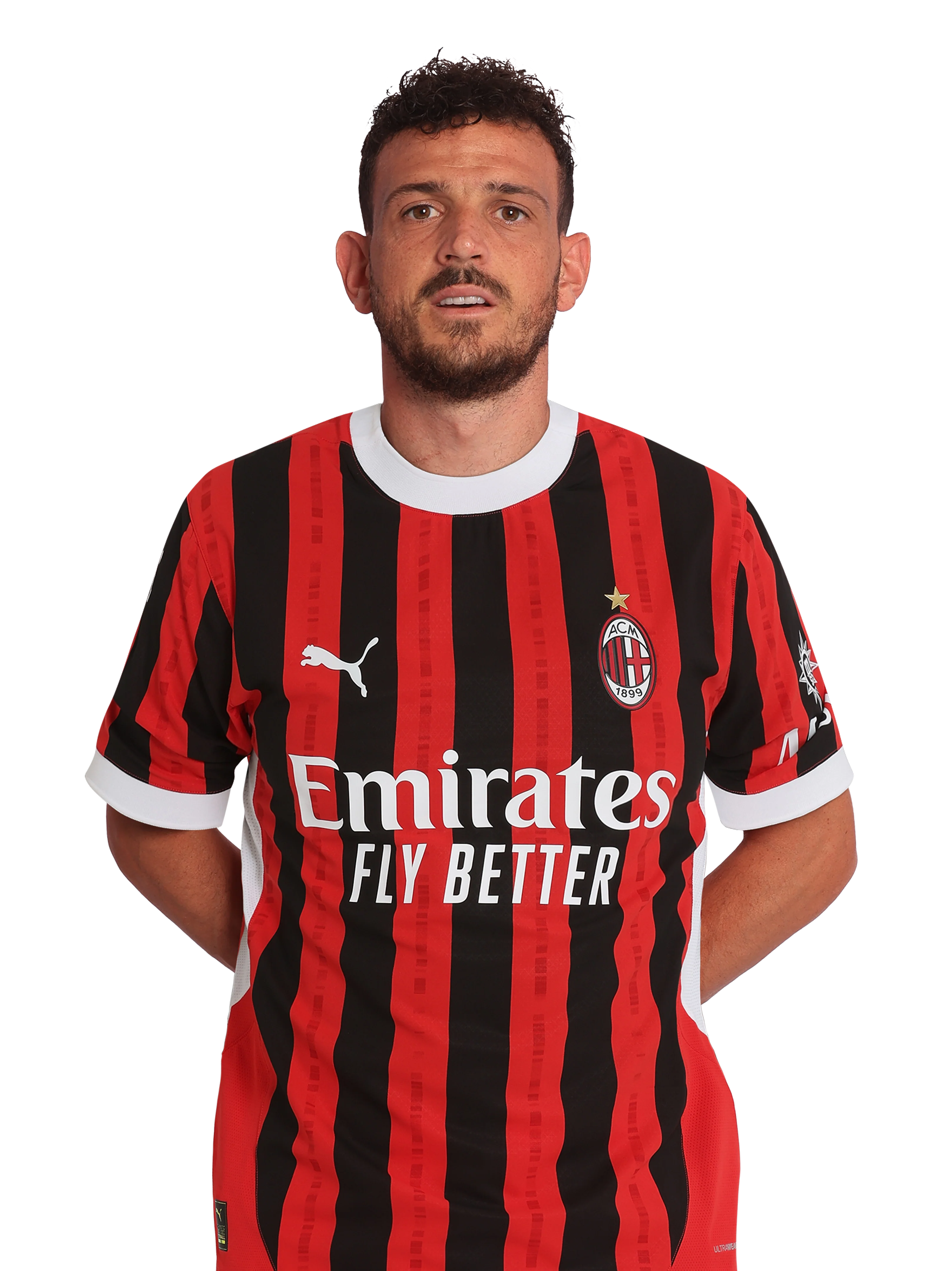 MAGLIA MILAN GARA HOME AUTHENTIC 2023/24 -  FLORENZI 42