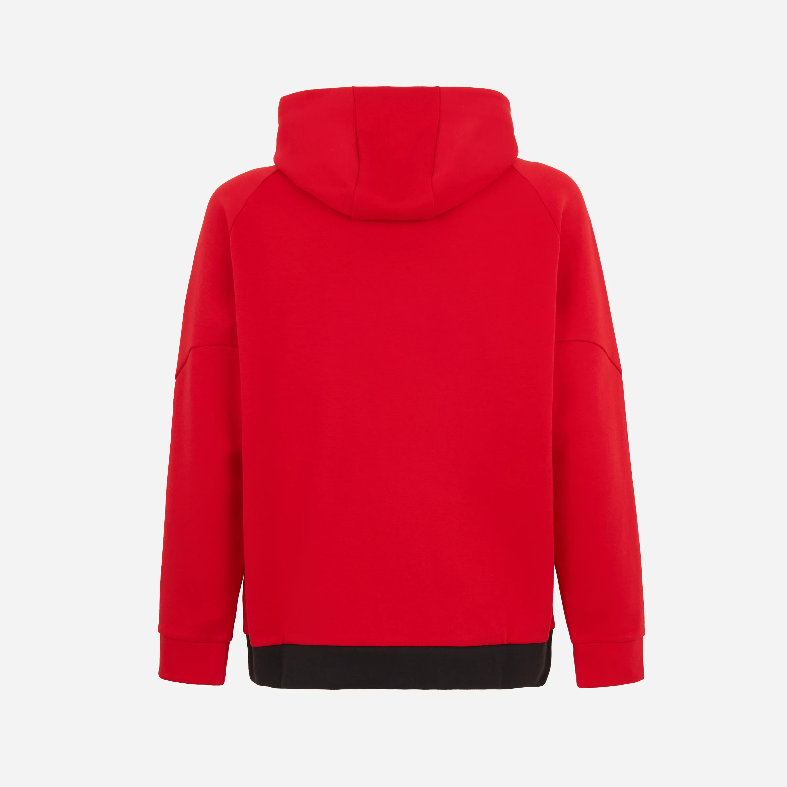 FELPA ROSSA MILAN PUMATECH 2025/26 CON ZIP E CAPPUCCIO - Image 2
