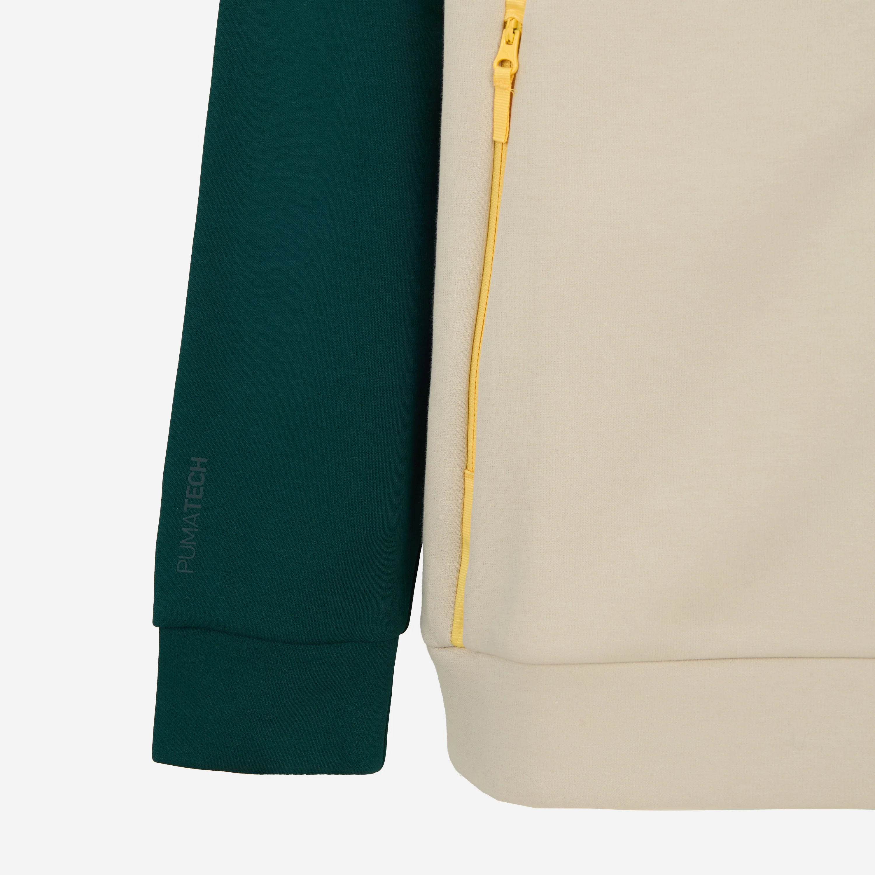 FELPA VERDE MILAN PUMATECH 2025/26 CON ZIP E CAPPUCCIO - Image 9