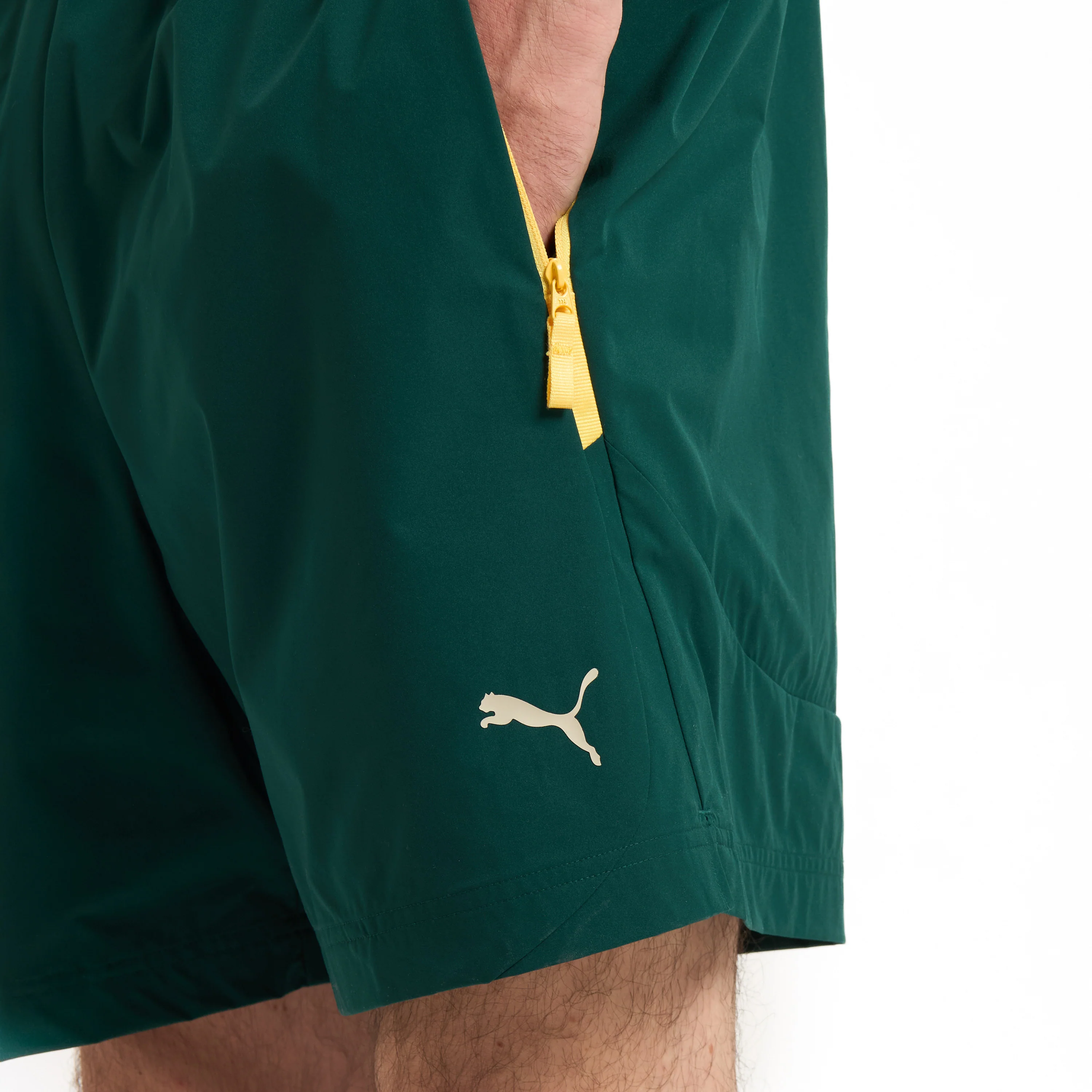 PANTALONCINI VERDI MILAN PUMATECH 2025/26 CON TASCHE - Image 6