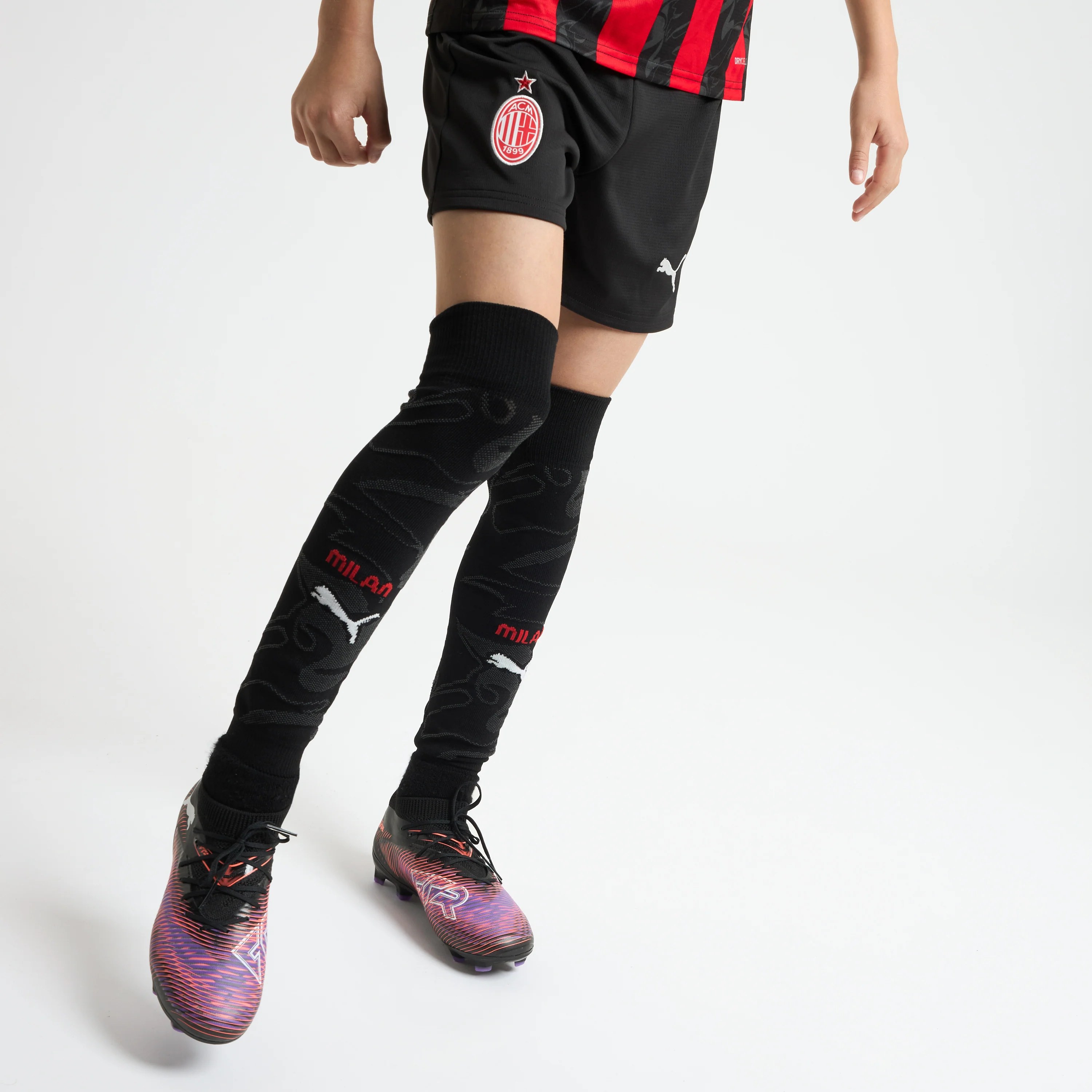 PANTALONCINI MILAN GARA HOME 2025/26 BAMBINO - Image 3