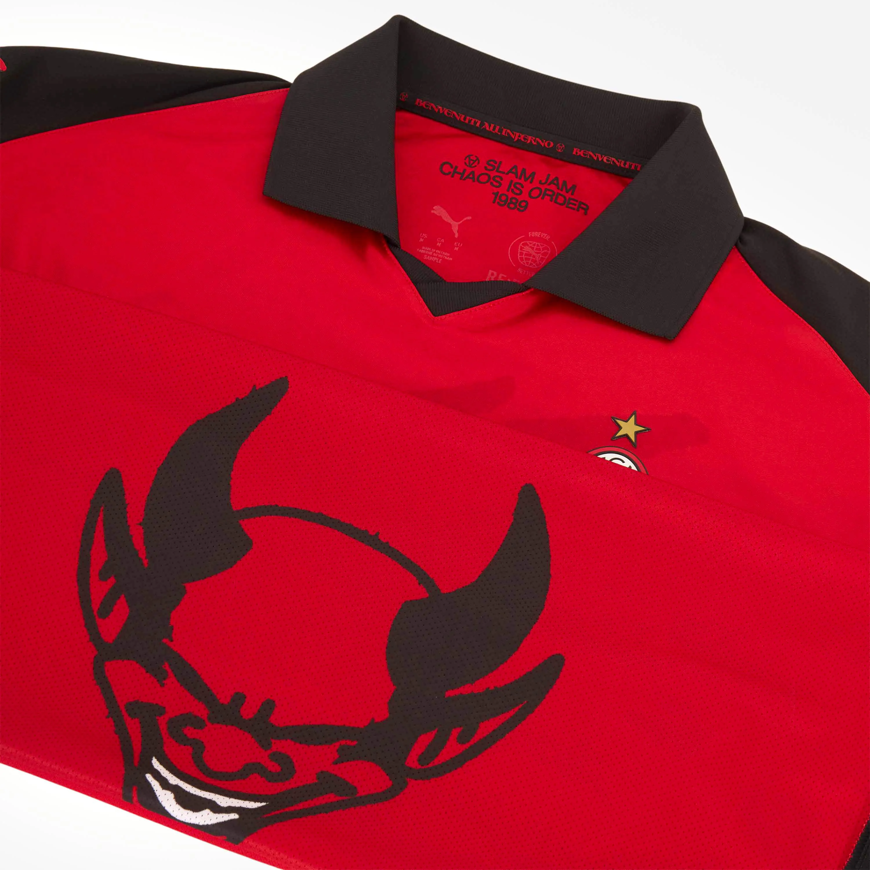 MAGLIA ROSSA EDIZIONE LIMITATA PUMA X AC MILAN X SLAM JAM - Image 16