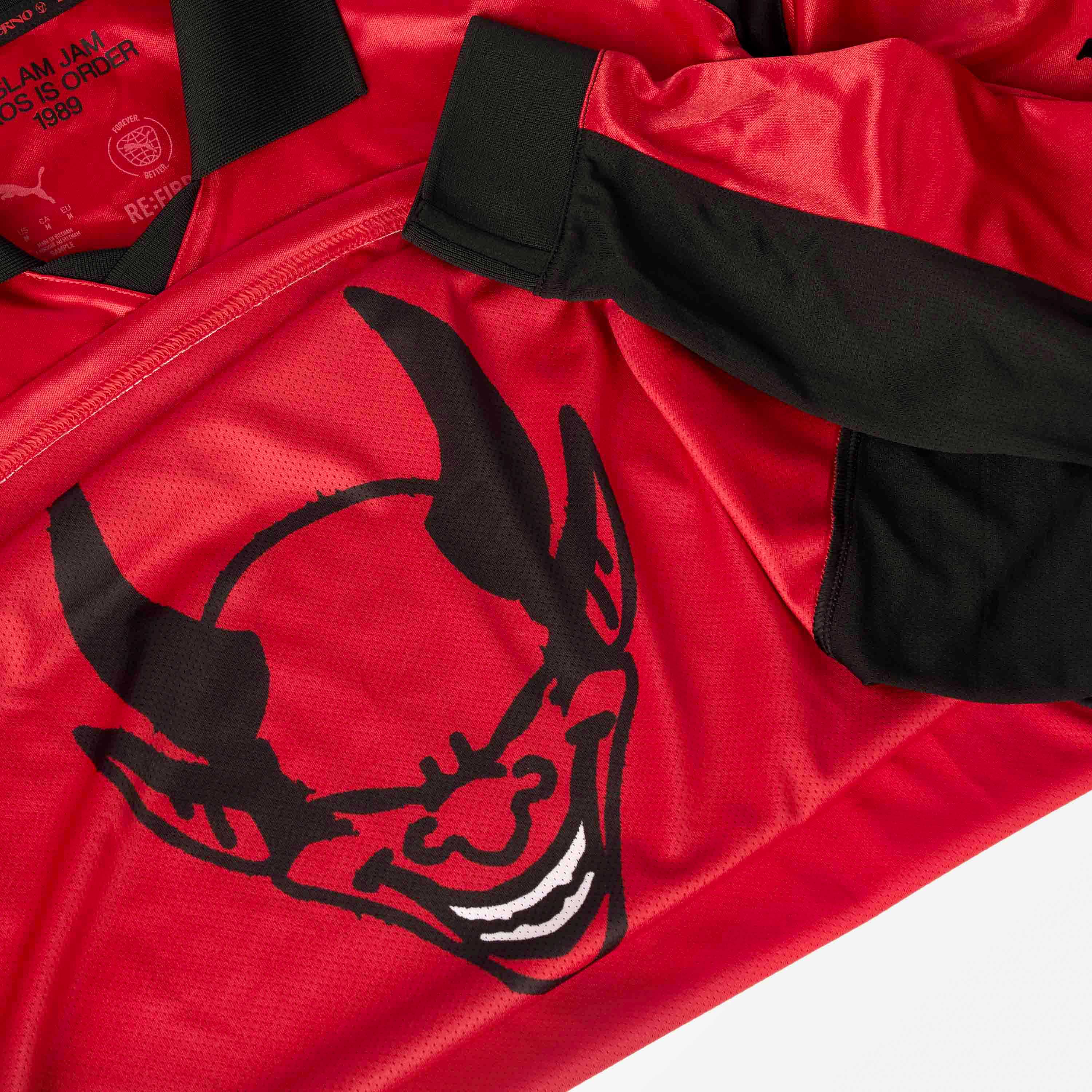 MAGLIA ROSSA EDIZIONE LIMITATA PUMA X AC MILAN X SLAM JAM - Image 17