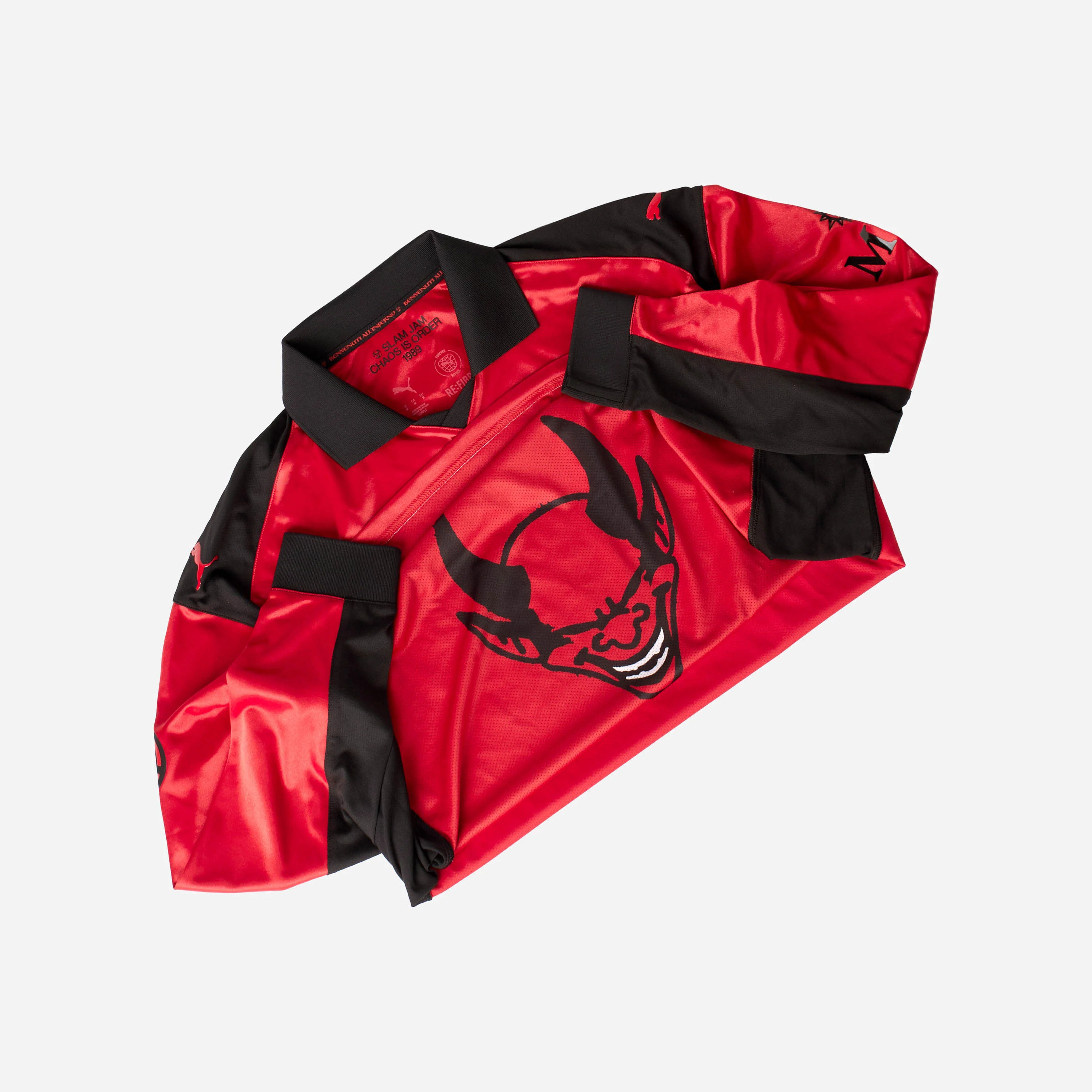 MAGLIA ROSSA EDIZIONE LIMITATA PUMA X AC MILAN X SLAM JAM - Image 3
