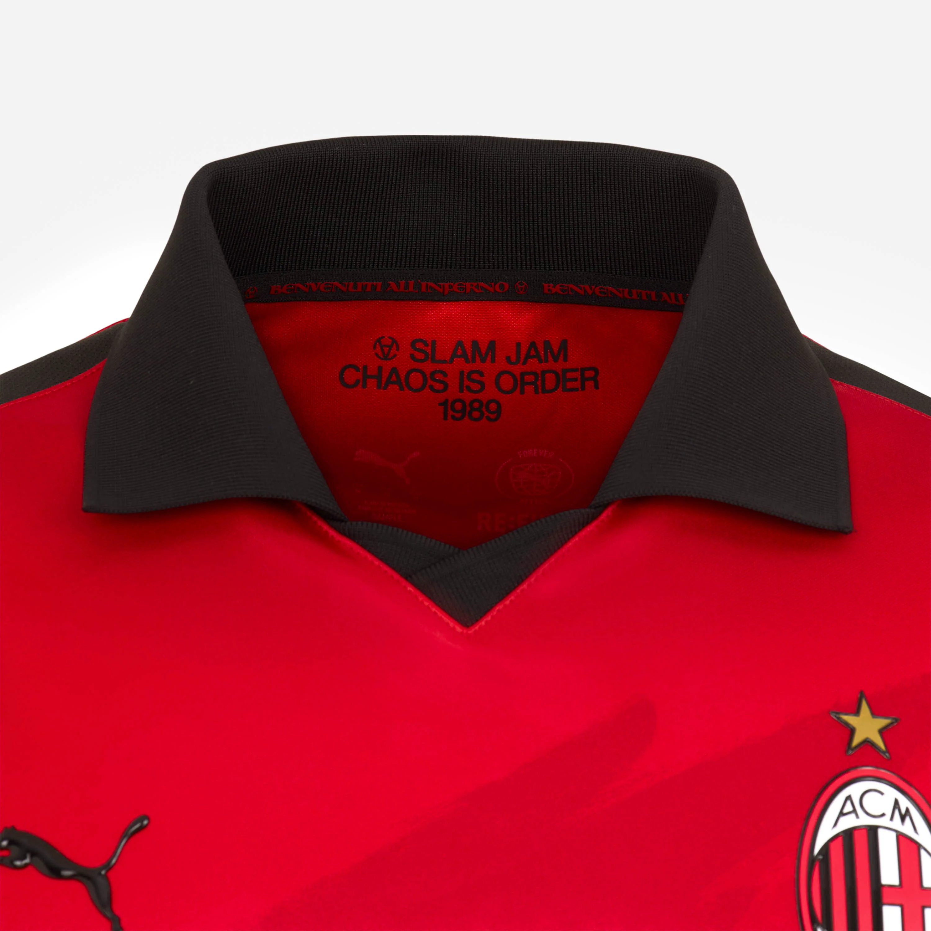 MAGLIA ROSSA EDIZIONE LIMITATA PUMA X AC MILAN X SLAM JAM - Image 6