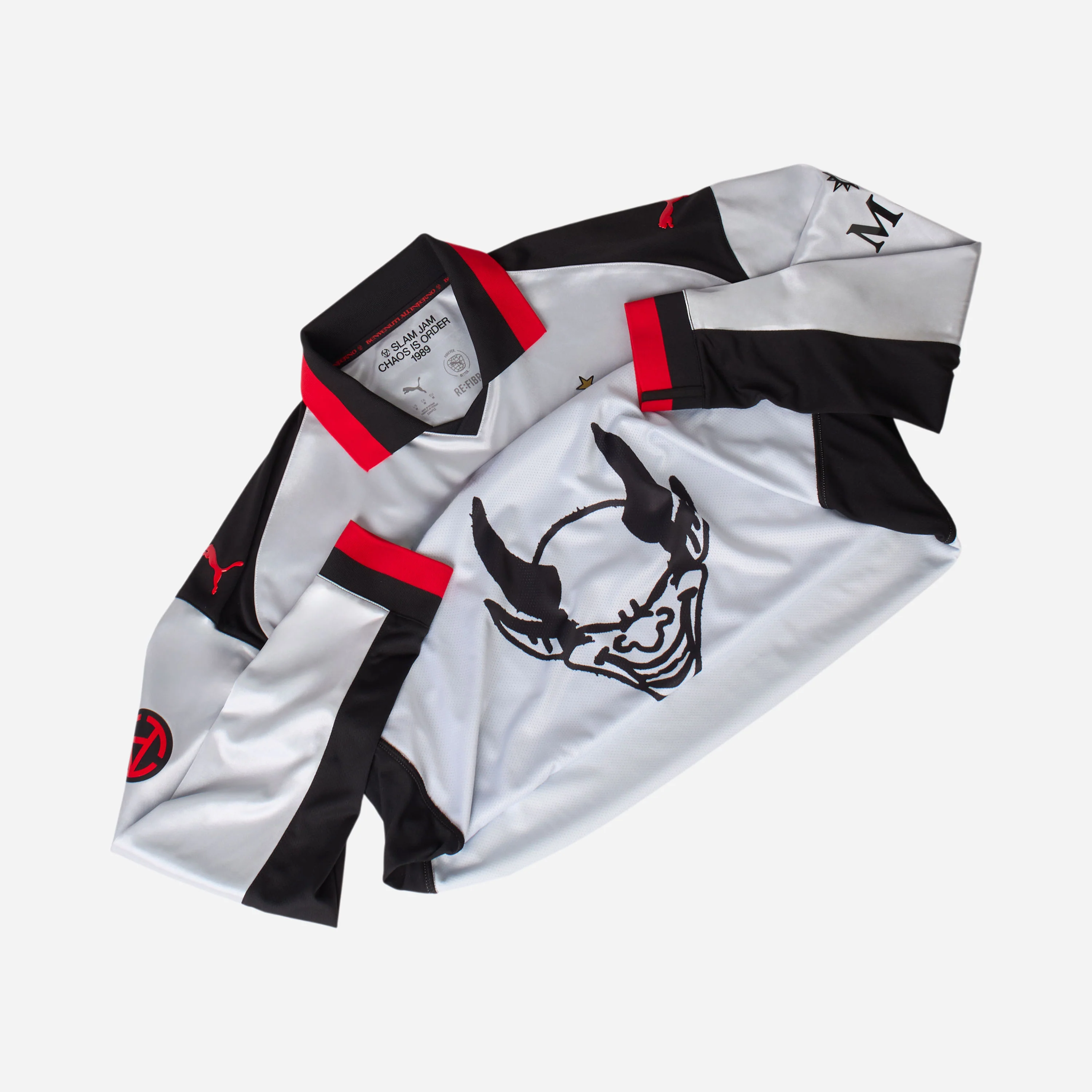 MAGLIA ARGENTO EDIZIONE LIMITATA PUMA X AC MILAN X SLAM JAM - Image 3