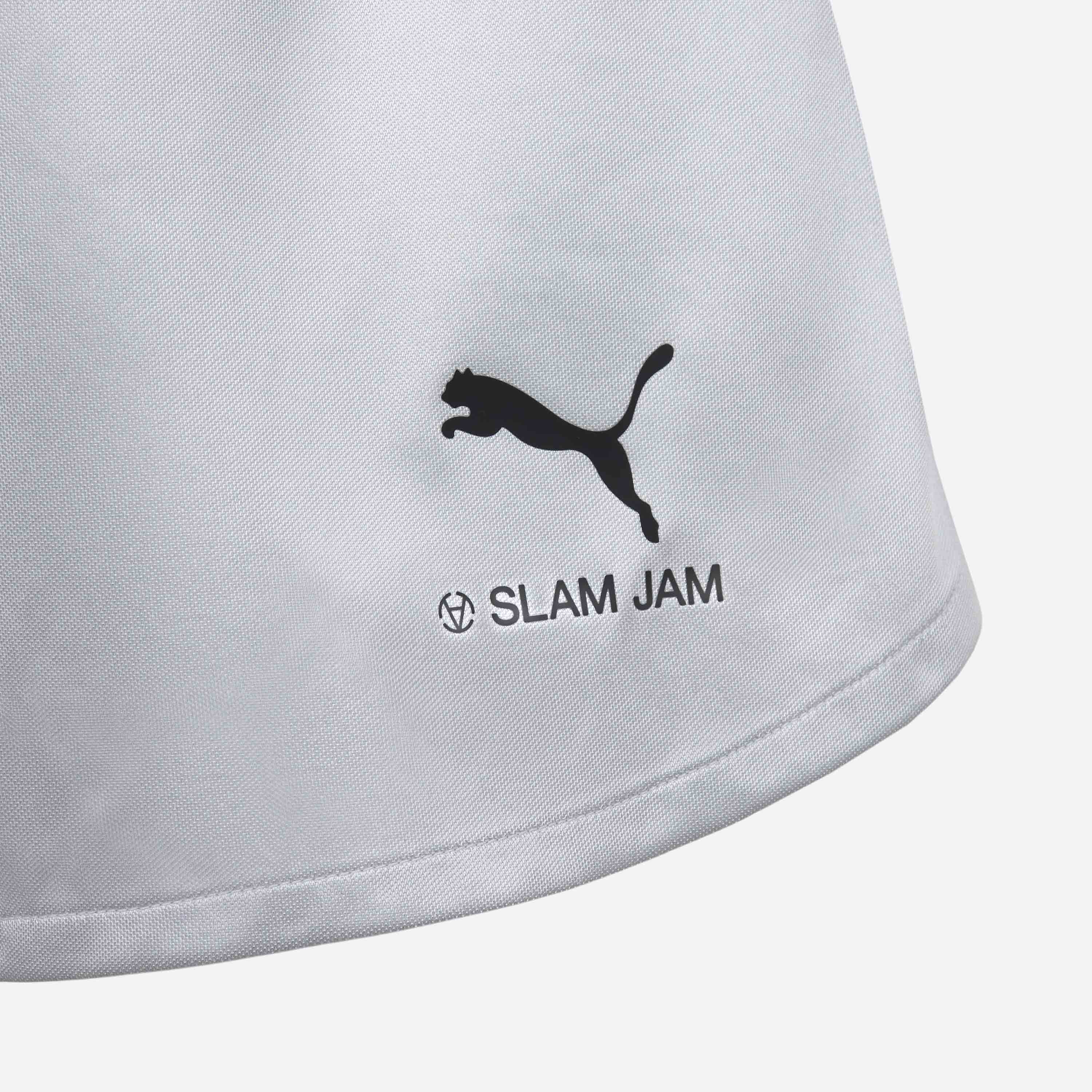 PANTALONCINI ARGENTO PUMA X AC MILAN X SLAM JAM - Image 4