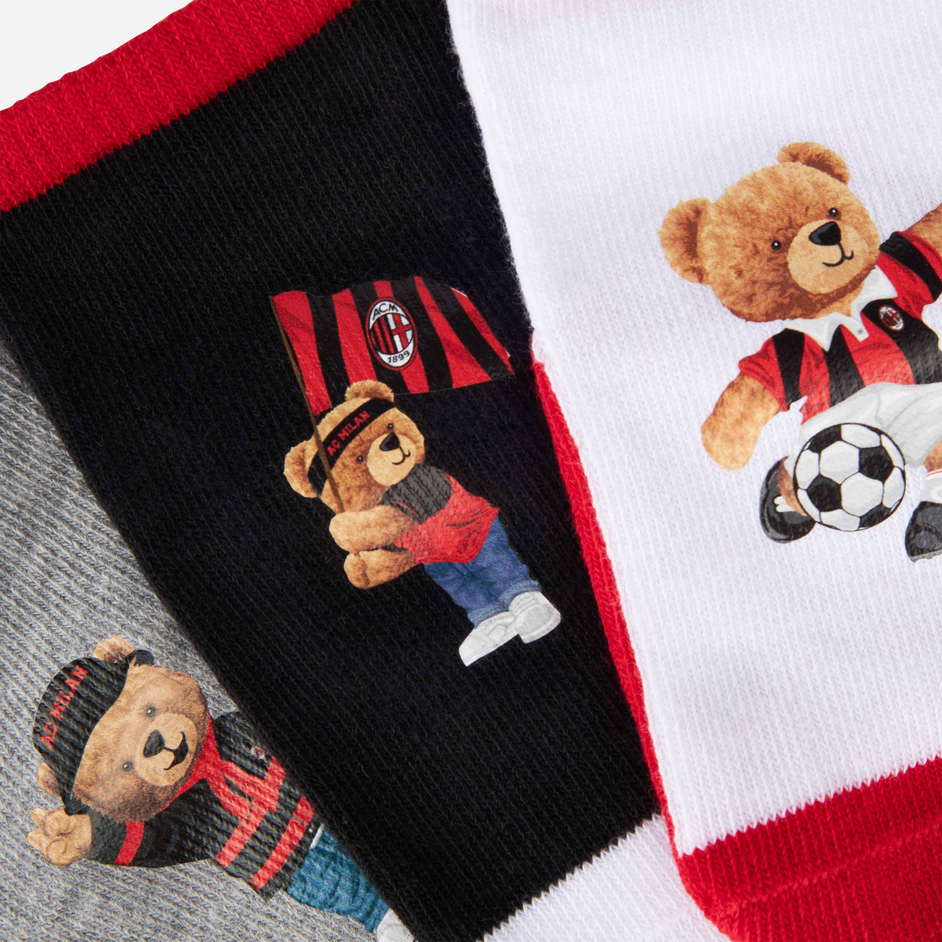 SET CALZE TEDDY MILAN NEONATO - Image 3