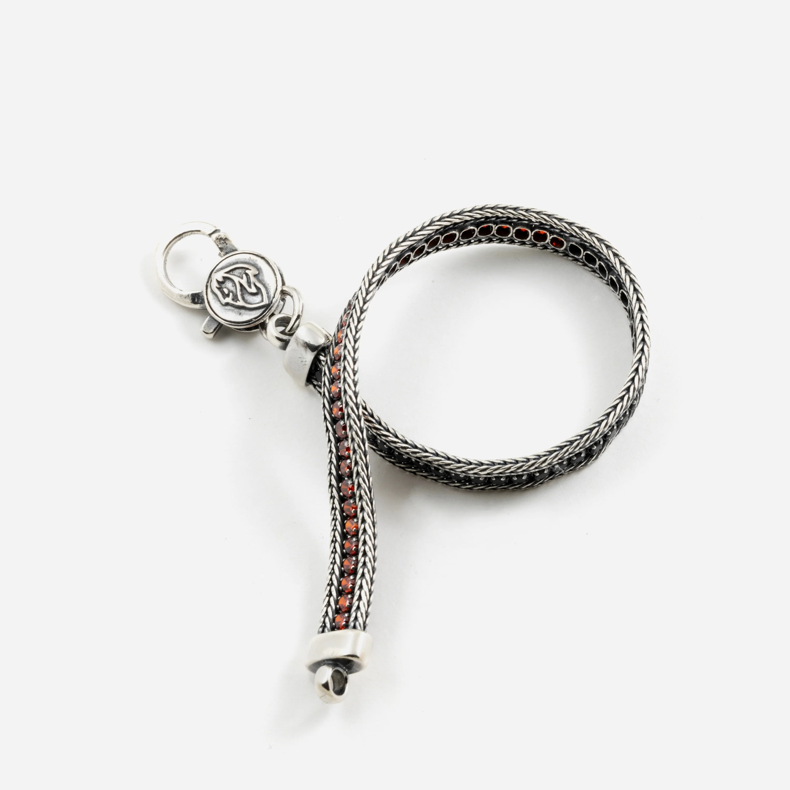 NOVE25 X MILAN - BRACCIALE TENNIS CON ZIRCONI - Image 3