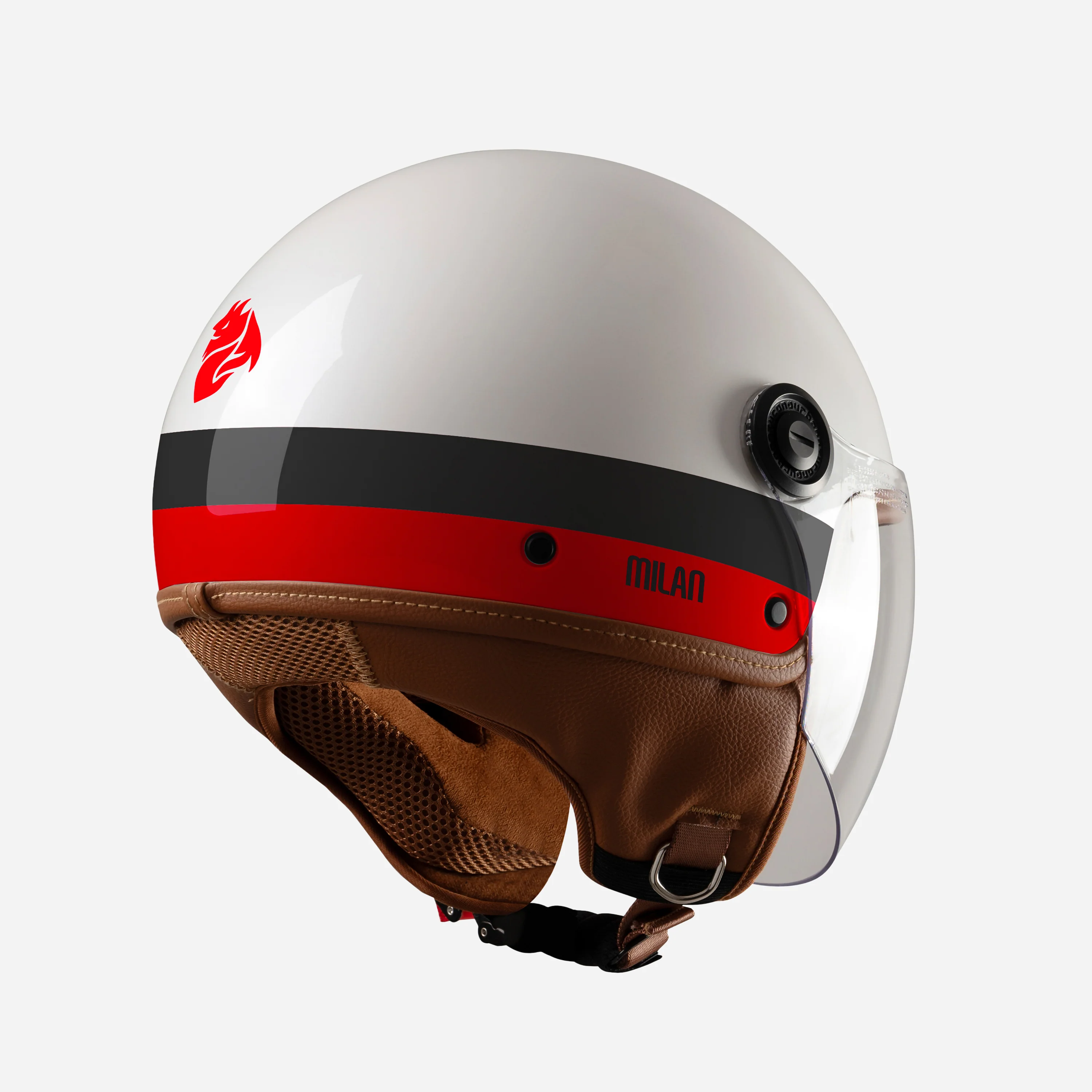 CASCO BIANCO EL'JETTIN TUCANO URBANO X AC MILAN - Image 2