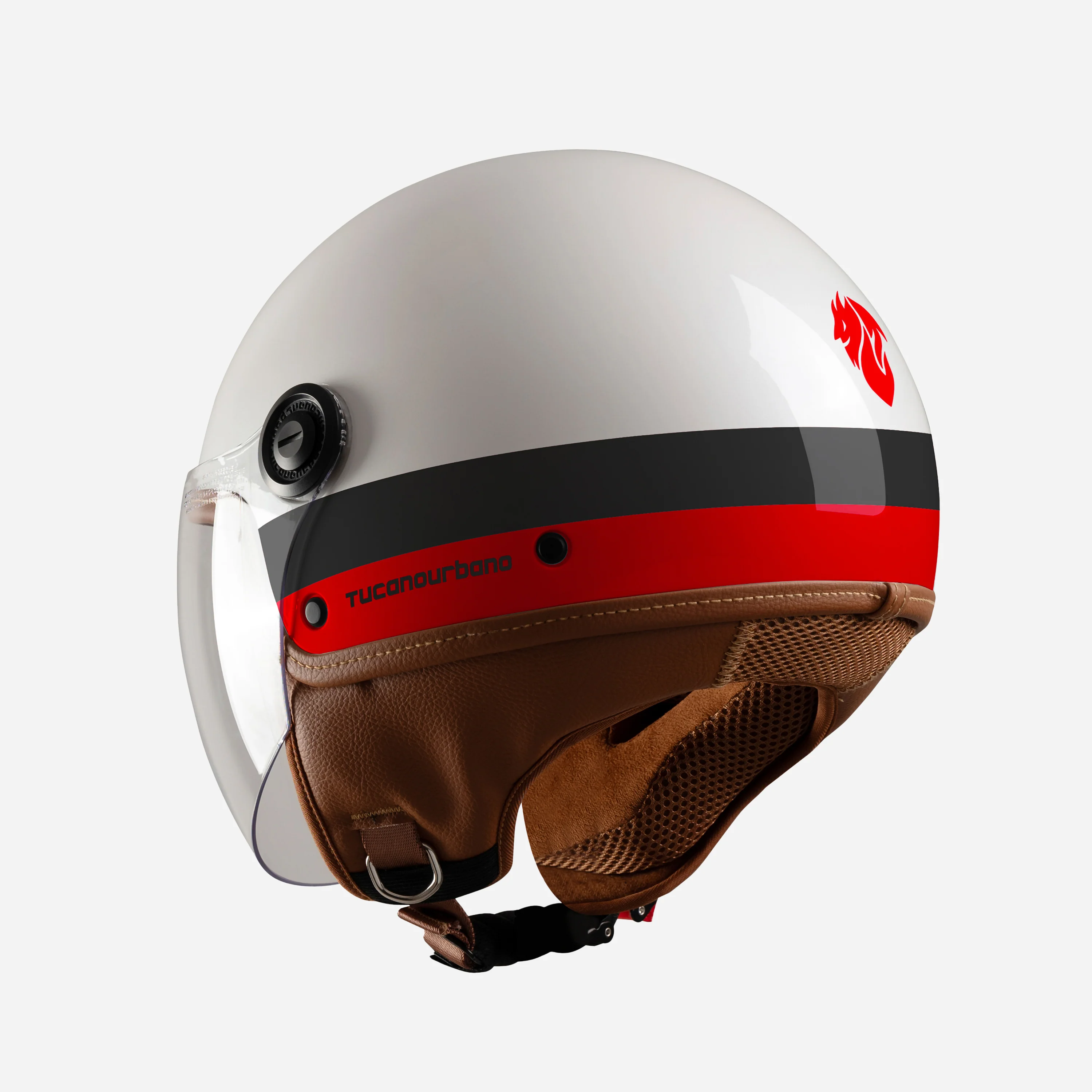 CASCO BIANCO EL'JETTIN TUCANO URBANO X AC MILAN - Image 3