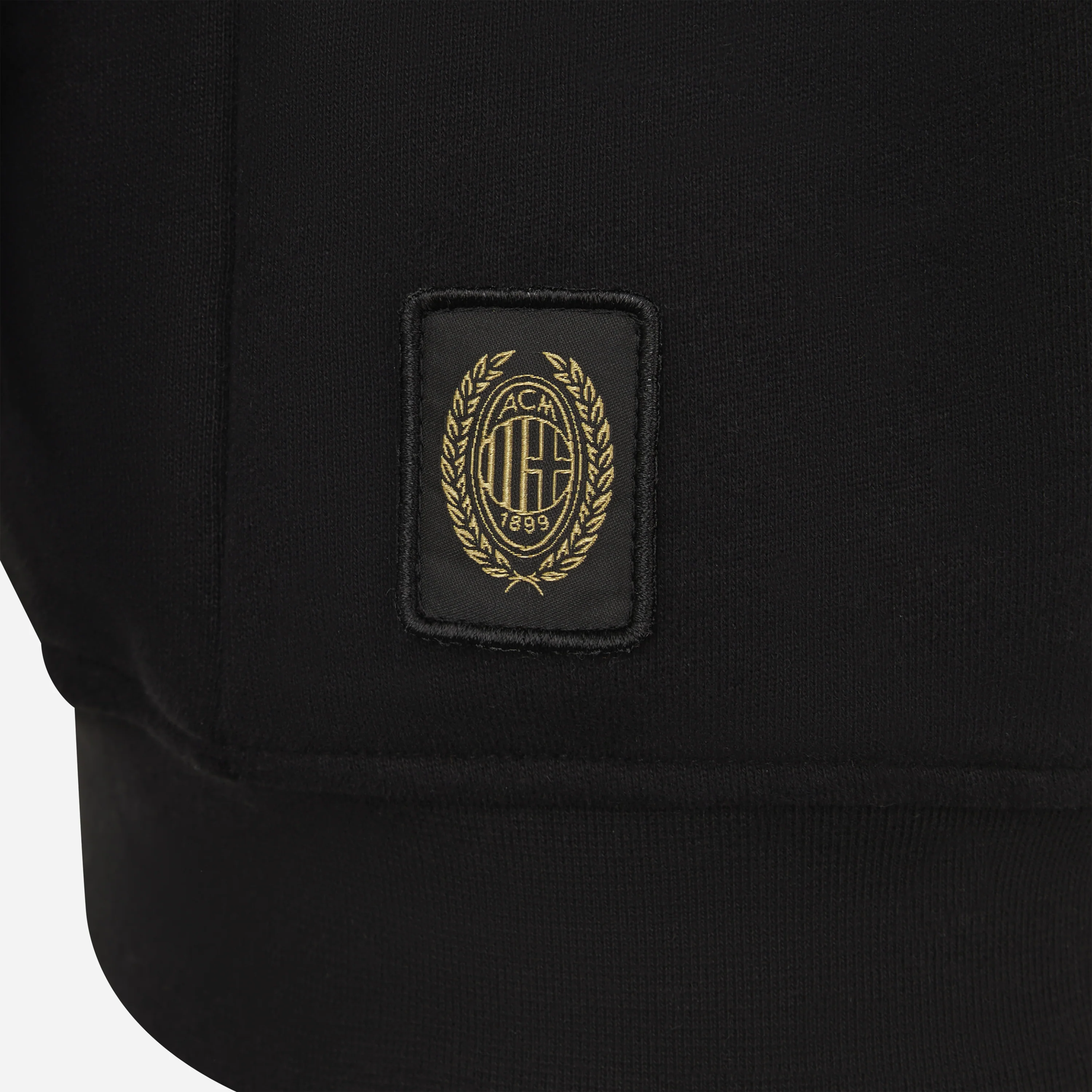 FELPA NERA 1/4 ZIP MILAN - CLUB 1899 - Image 5
