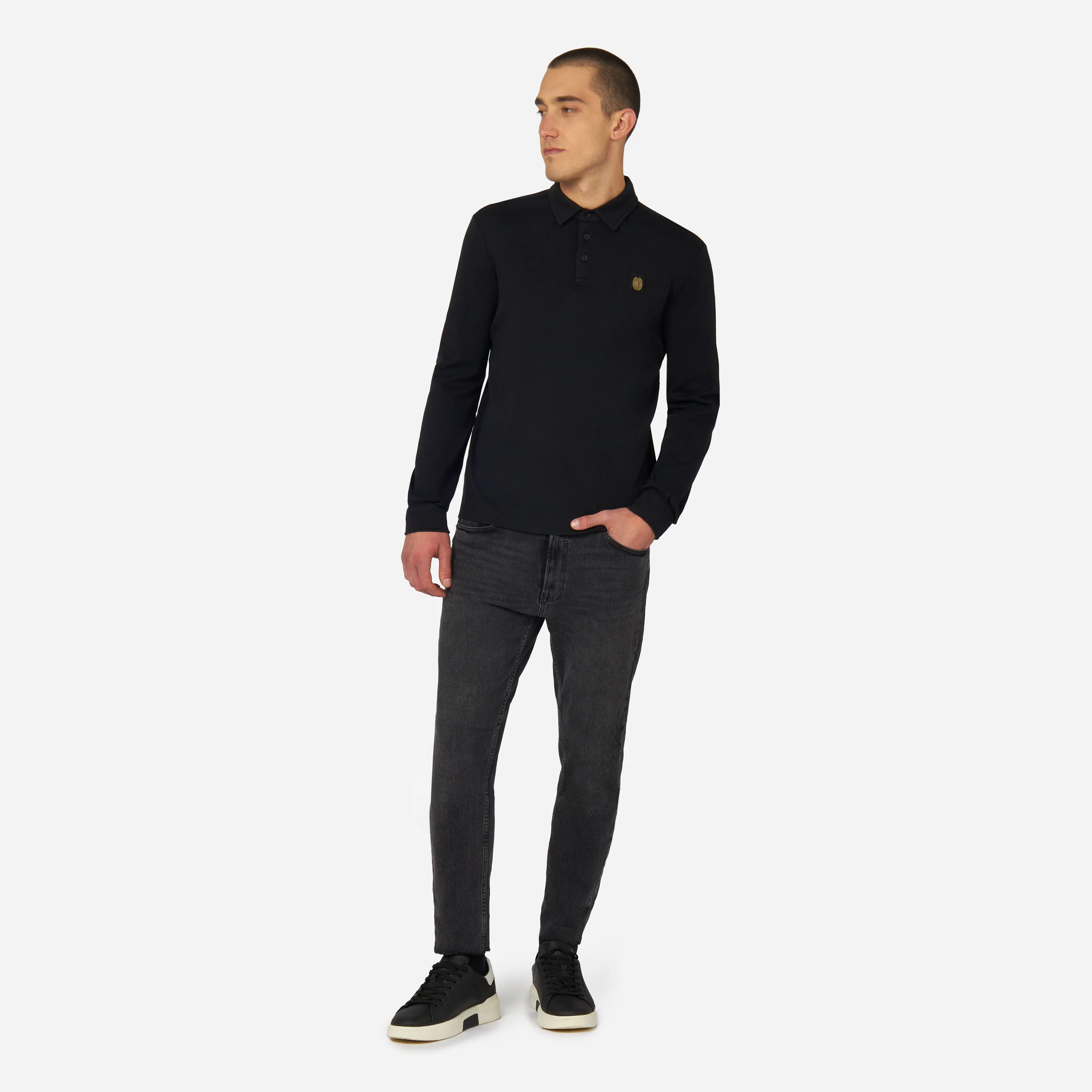 POLO MANICHE LUNGHE MILAN GOLD ESSENTIAL - Image 3
