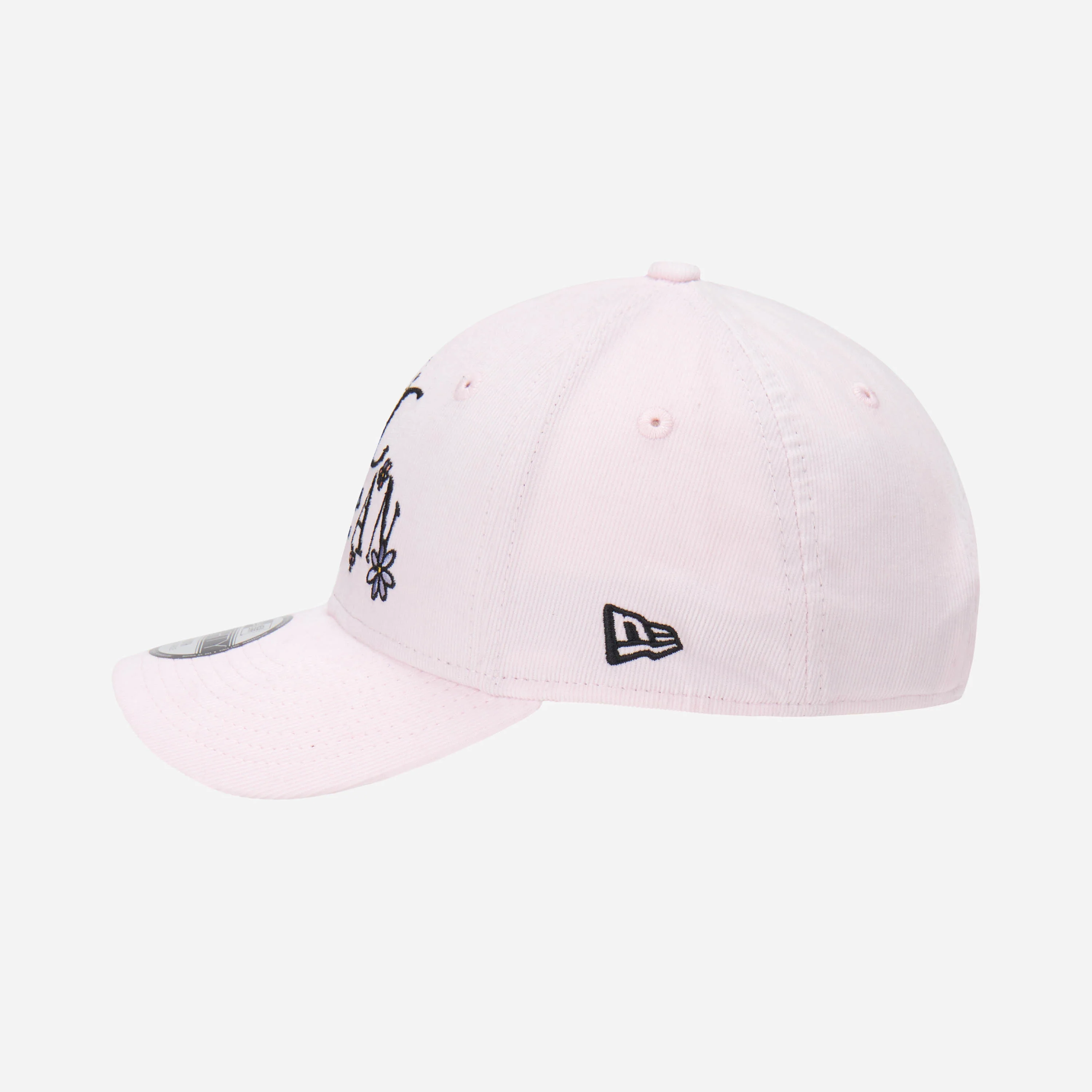 CAPPELLINO 9FORTY® NEW ERA X AC MILAN CON LOGO E FIORI RICAMATI - Image 4