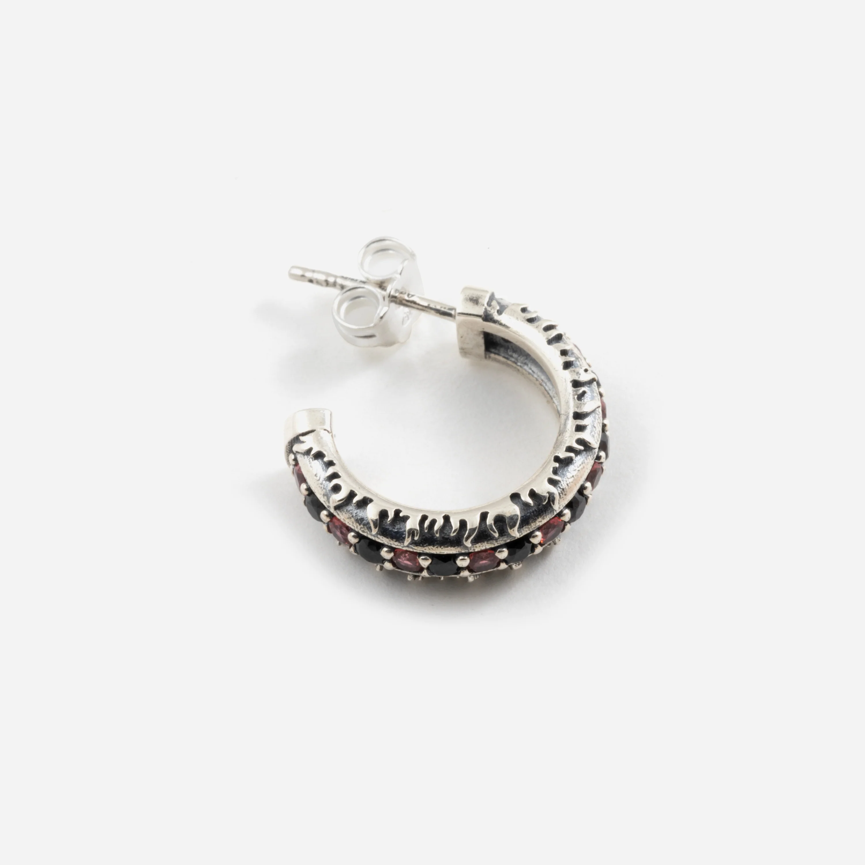 NOVE25 X MILAN - ORECCHINO CON ZIRCONI - Image 2