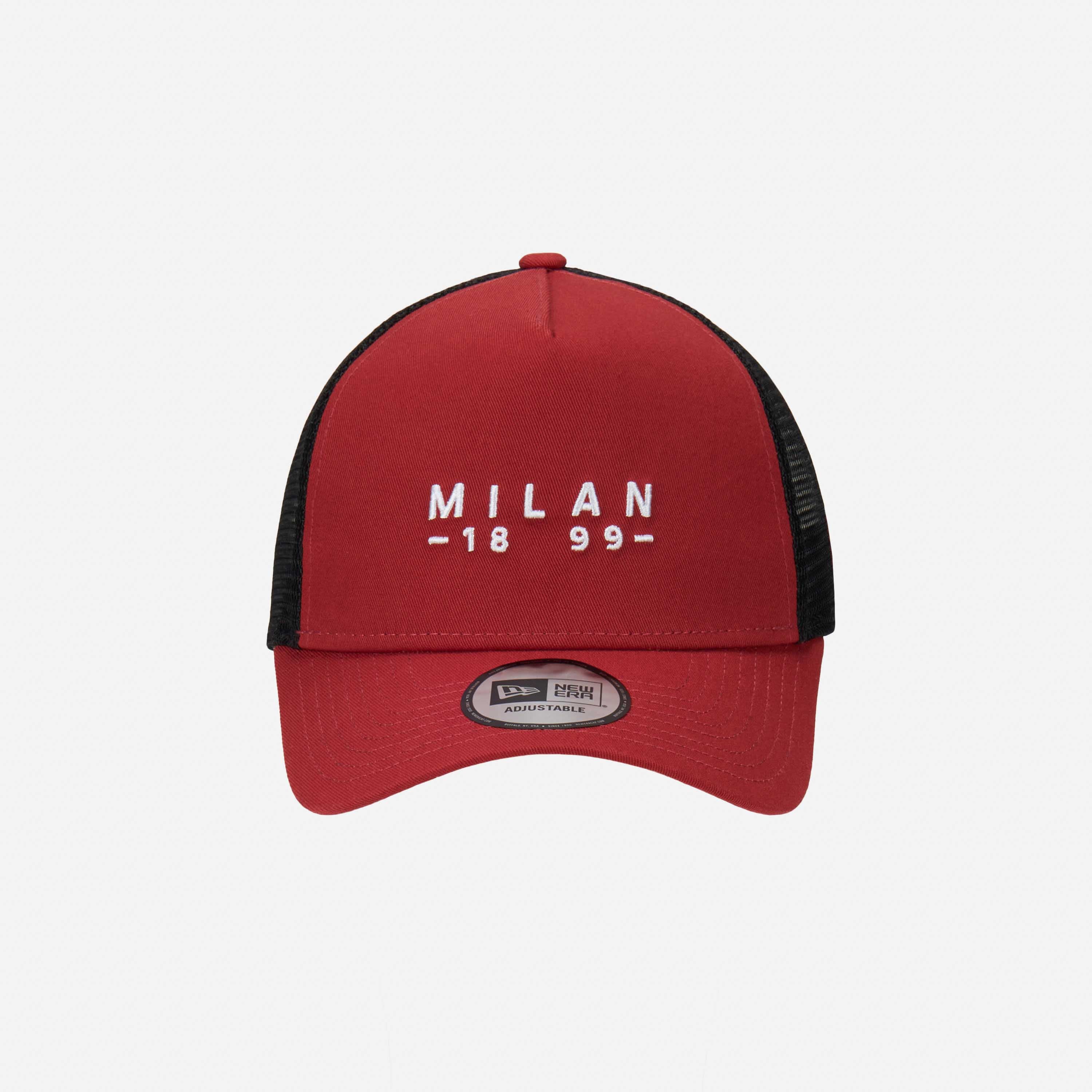 CAPPELLINO TRUCKER NEW ERA X AC MILAN CON SCRITTA - Image 2
