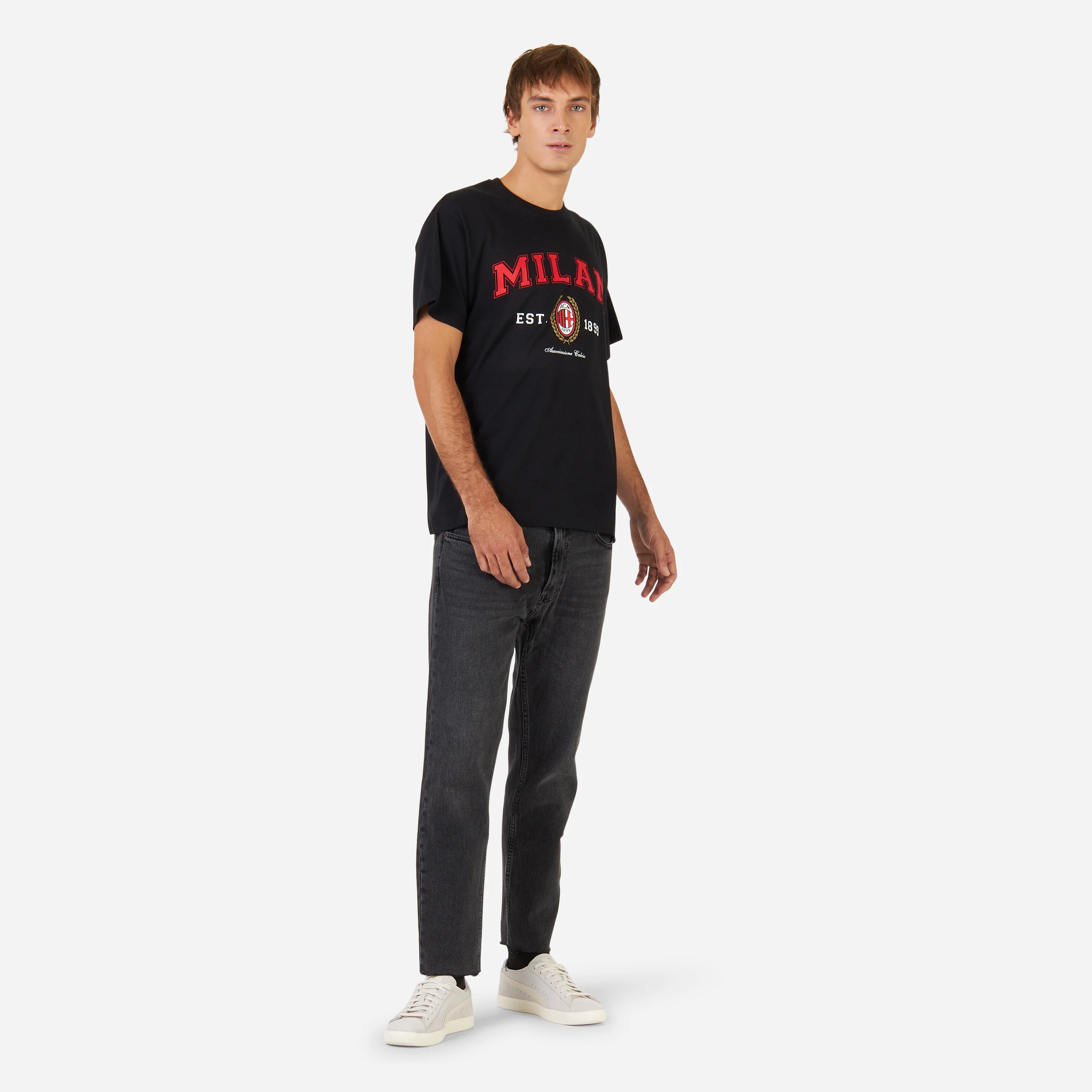 T-SHIRT MILAN NERA COLLEGE COLLECTION - Image 3